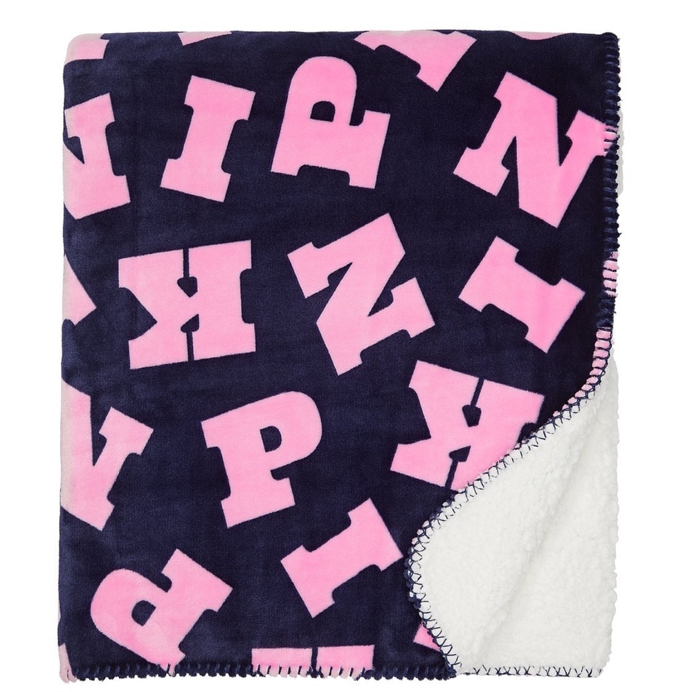 Victoria’s Secret PINK Cozy Logo Blanket